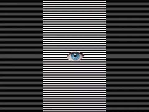 Stare deep into the blue eye💙👁 #illusion#trythis