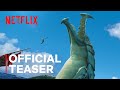 The sea beast  official teaser  netflix