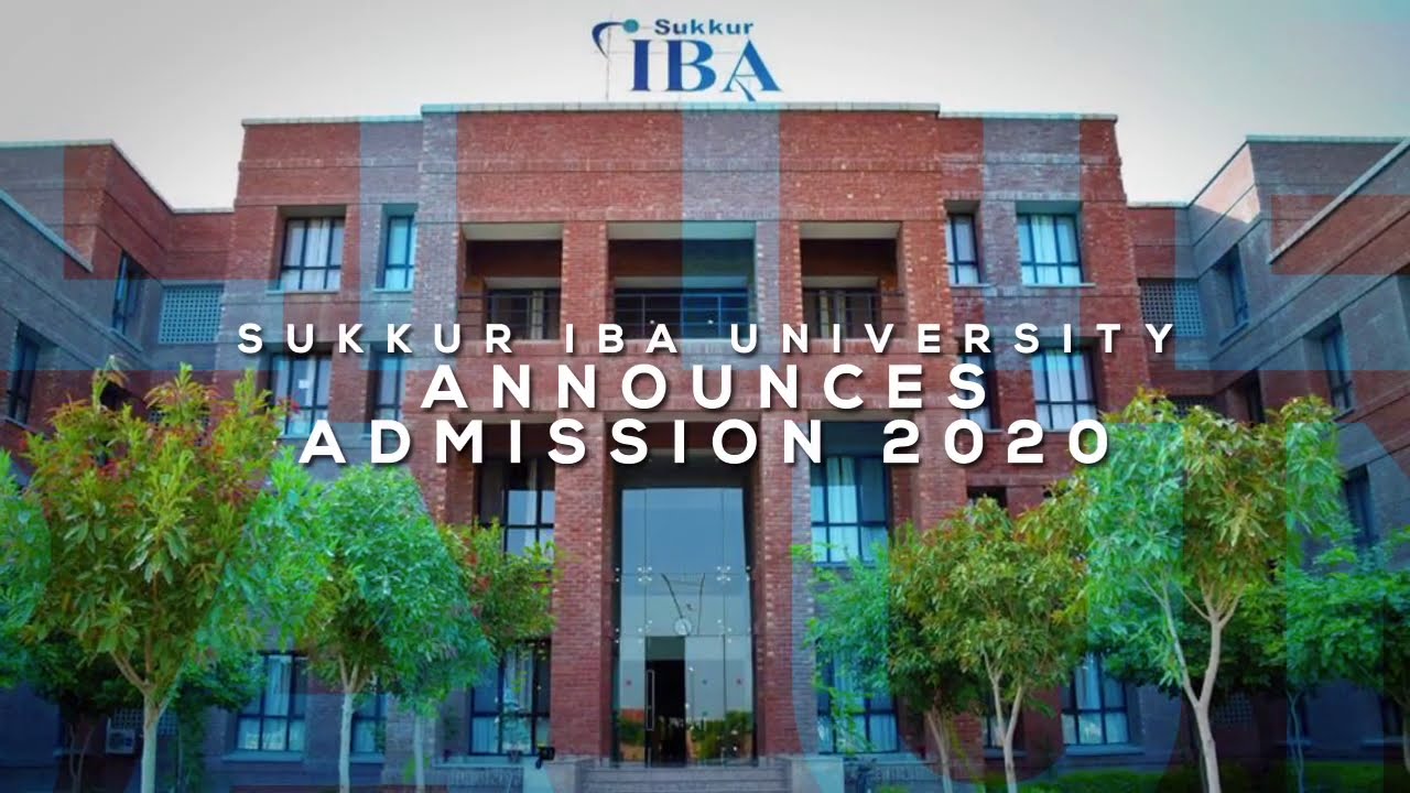 Admissions 2020 - Sukkur IBA University