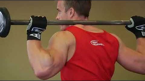 Seated Barbell Twist   Exercise Videos & Guides   Bodybuilding com