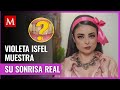 Violeta Isfel comparte como lucen sus dientes reales sin carillas