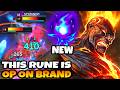 BRAND MID is SO BROKEN with the NEW BURN RUNE