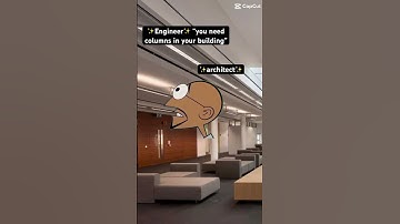 Columns vs Architects #engineeringlife #architect
