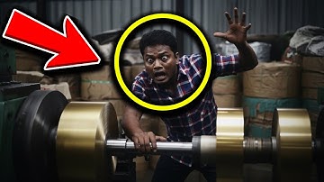 He Didn’t Realize The Danger Until It Was TOO LATE | Rotating Machine Accident