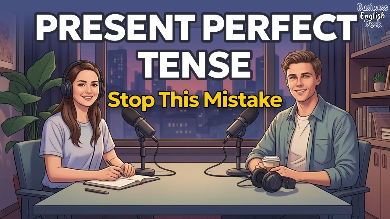Present Perfect Tense Made Easy | Speak Natural English in Real Conversations | English Podcast