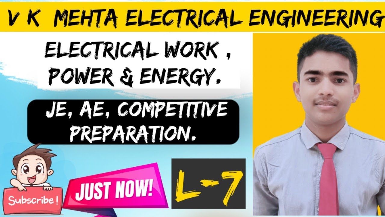 L-7 VK Mehta Electrical engineering| D C Circuits| SSC JE| UPPCL|GATE & all other competitive Exams.