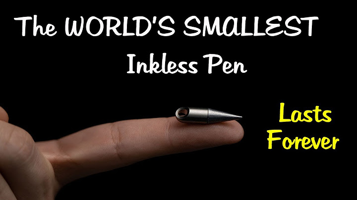 ForeverPen: The World's Smallest Inkless Pen