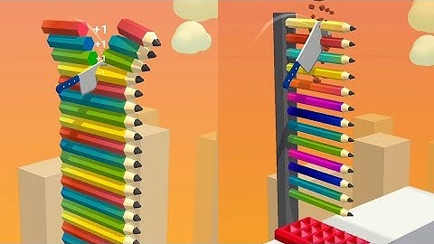 Slice it All 😱✨ All Levels Gameplay  Android , iOS  part 46