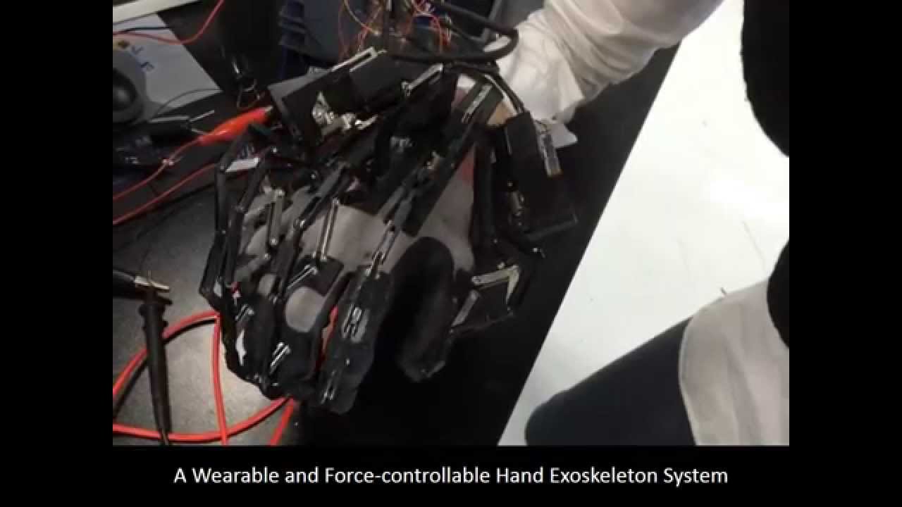 Design and Control of a Wearable and Force-controllable Hand ...