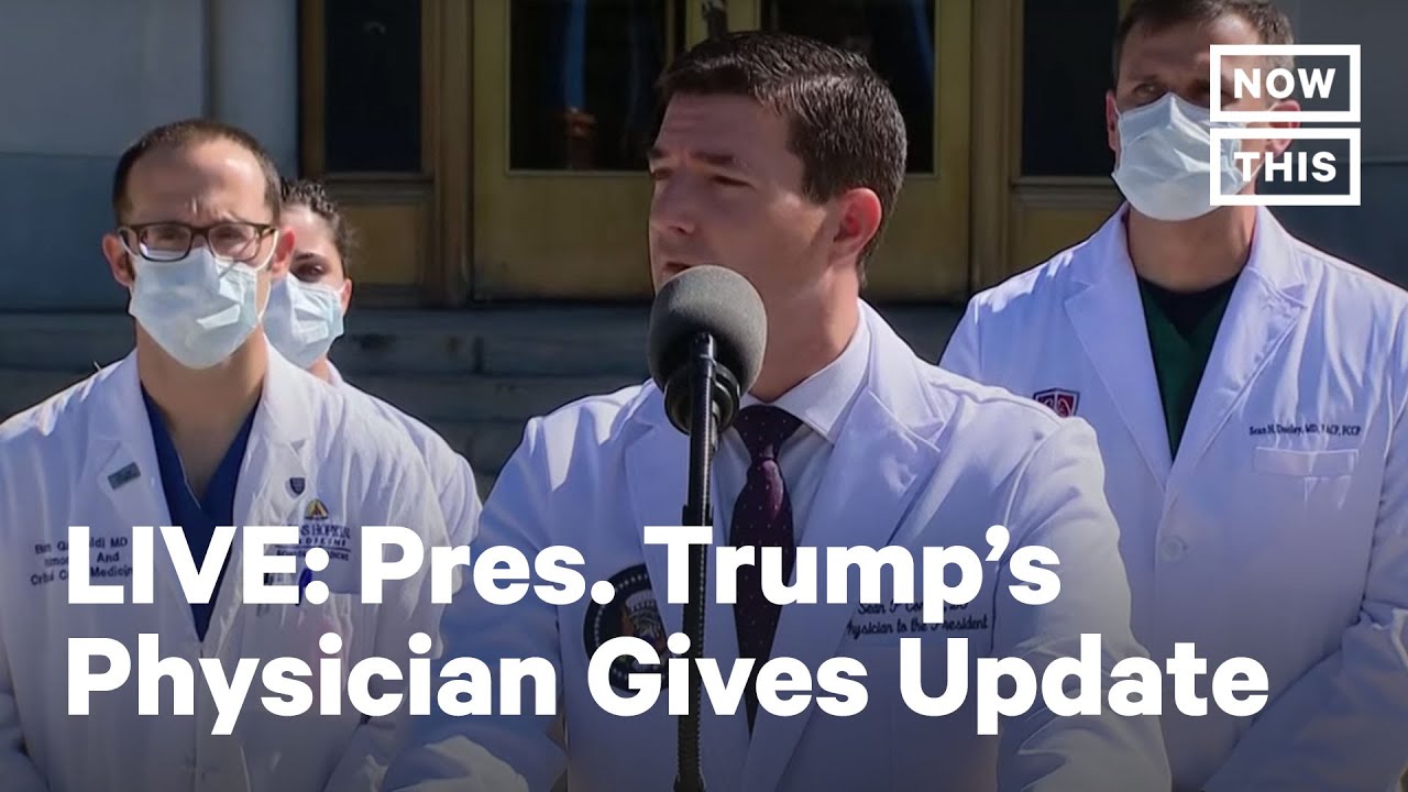 President's Doctor Gives Health Update from Walter Reed Medical Center