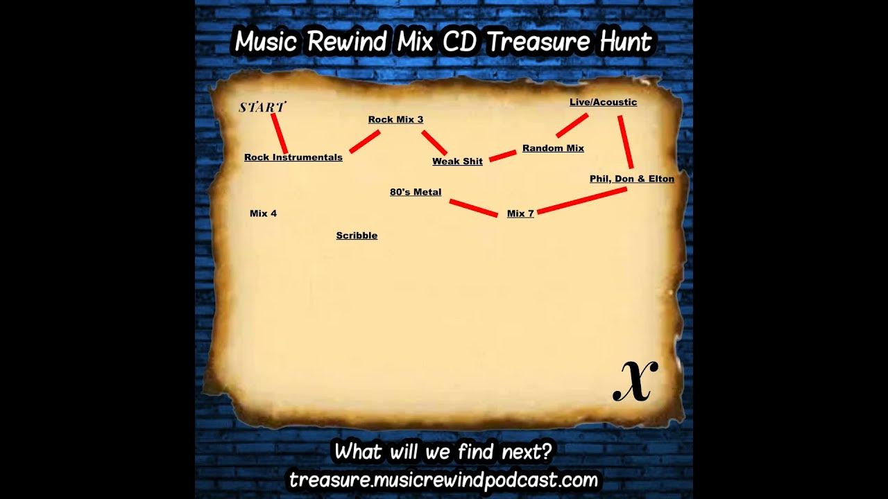 Join The Mystery CD  Treasure Hunt!  Music Rewind Podcast