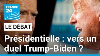 Présidentielle américaine : vers un nouveau duel Trump-Biden ? • FRANCE 24