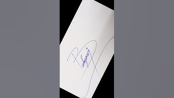 Bakiyaraj signature...comments your name #drona calligraphy #shorts#signature#style#