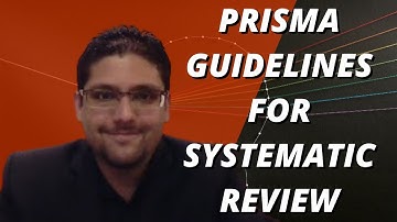 PRISMA GUIDELINES FOR SYSTEMATIC REVIEW and META-ANALYSIS