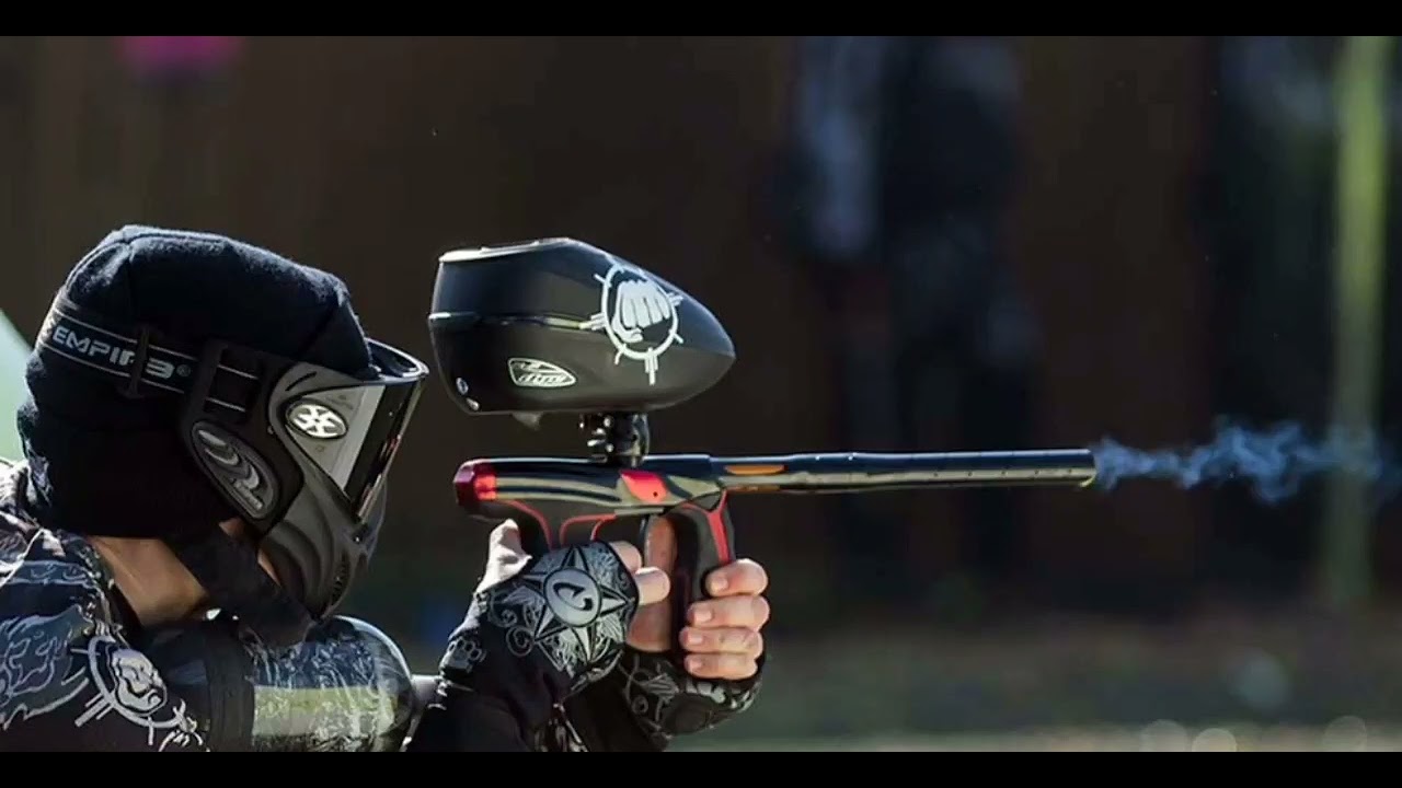 several shots from paintball gun free sound effect YouTube