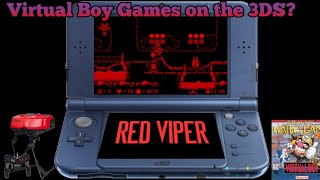 Virtual Boy on 3DS! (Red Viper Emulator) Review