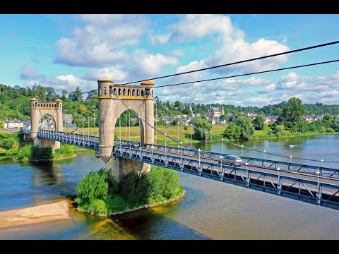 Bridge @ Langeais, France in 4k
