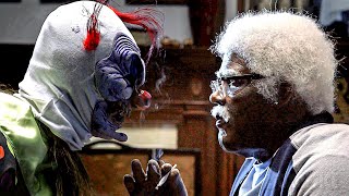 Psycho Clown messes with the WRONG Grandpa | Boo! A Madea Halloween | CLIP