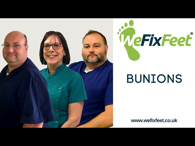 Common Foot Conditions - Bunions - by We Fix Feet, Nottingham and Derbyshire Foot Health