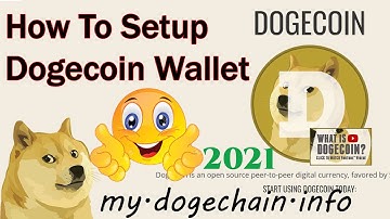 How To Setup Dogecoin Wallet | Dogecoin Wallet Tutorial