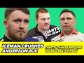 ICEMAN CRUSHES ANDERSON 8-3! | Darts Chaos Before World Matchplay