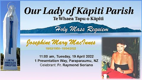 Requiem MASS - Josephine Mary MACINNES