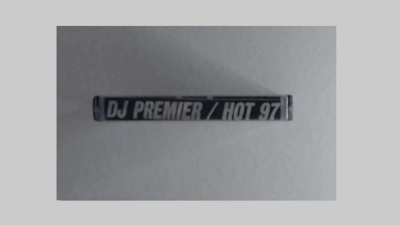 DJ Premier - Live on Hot 97 - December 1996 - Cassette