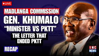 Khumalo testifies how PKTT disbandment letter landed without warning | Madlanga Commission (RECAP)