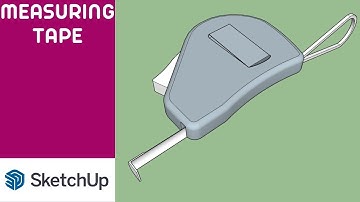 HOW TO DO MEASURING TAPE WITH ONLY USING DEAFULT TOOL 😍 SIMPLE AND EASY WAY 😍 BY USING SKETCHUP 😍