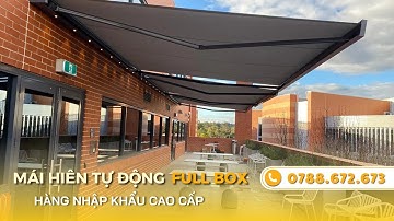 Mái Hiên Tự Động Nhập Khẩu | Mái Che Tự Động Cao Cấp - Thien Funas