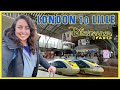 EUROSTAR Journey from LONDON to Disneyland Paris via LILLE Europe!