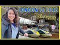 Eurostar journey from london to disneyland paris via lille europe