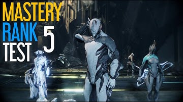 Warframe - Mastery Rank 5 Test [Terminal Hacking Test]