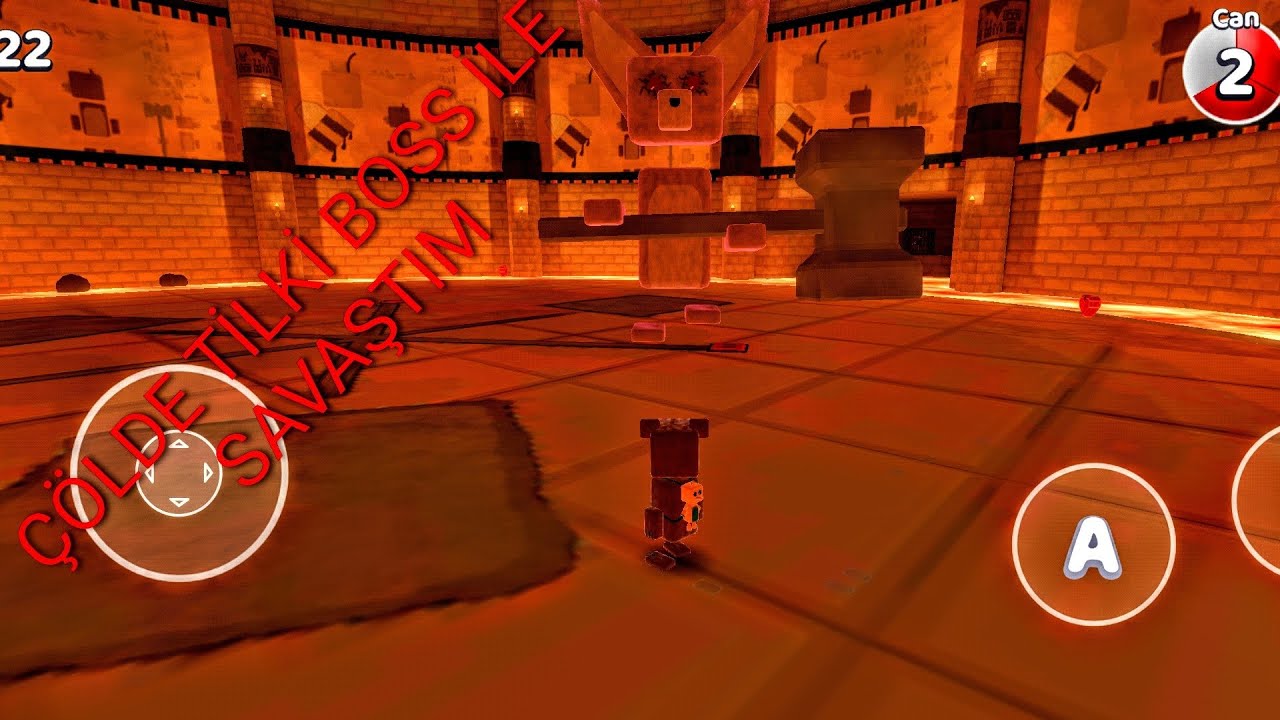 SÜPER BEAR ADVENTURE BÖLÜM 2 ÇÖL BOSS'U