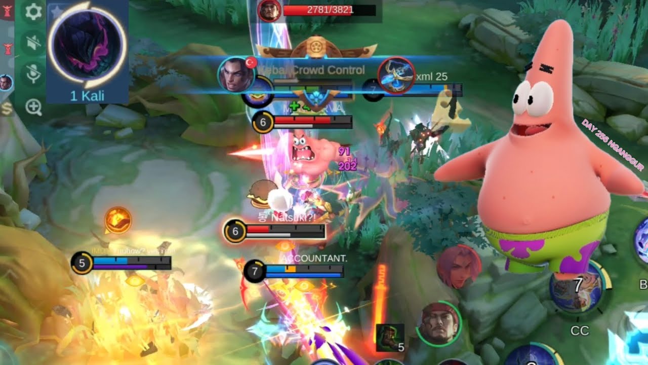 Day 2 belajar GLOO...!!! PATRICK STAR IS HERE...!!! 