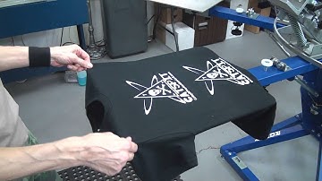 Learn How To Screen Print: Unloading Shirts From A Spray Tacked Pallet