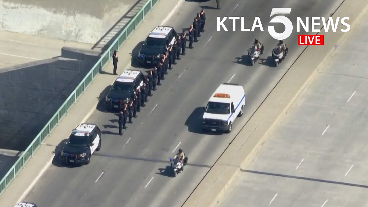 Los Angeles Sheriff's Department holds procession for deputy killed in ...