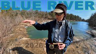 Fly Fishing Blue River Oklahoma Winter Trout Stocking - The Campgrounds screenshot 3