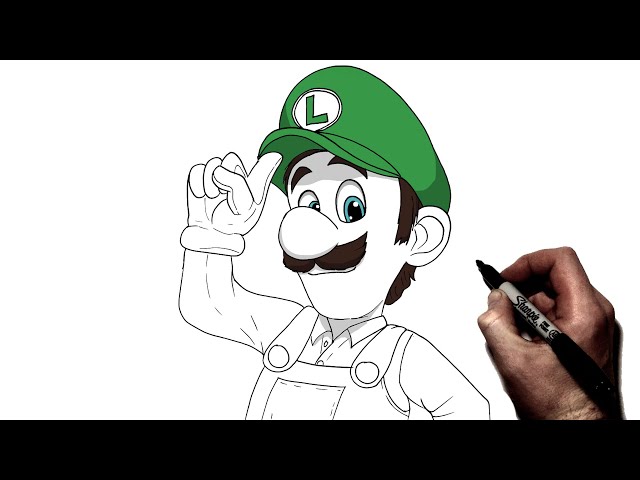 How To Draw Mario And Luigi Step - Sddefault