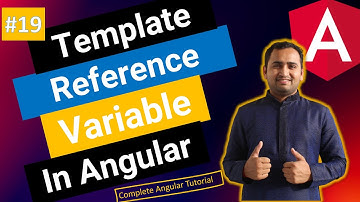 Template reference variable in Angular | Angular tutorial