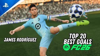 FC26 - TOP 20 WONDROUS GOALS | PS5 4K