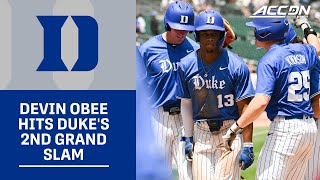 Devin Obee Hits Duke's Second Grand Slam Of The Afternoon by ACC Digital Network 504 views 9 days ago 59 seconds