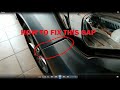 DIY How to fix bumper gap | Baiki gap bumper MYVi