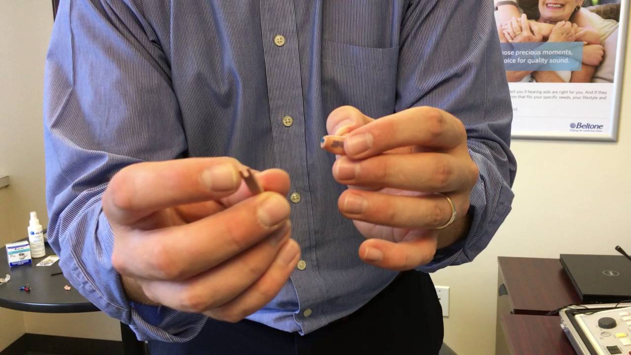 Hearing Aid Maintenance How to Change the Filter on a Sentry II Wax