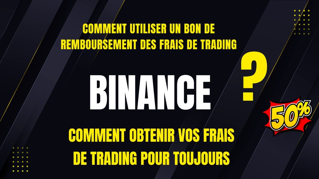 Comment utiliser les bons de réduction sur les frais de trading sur Binance + Comment obtenir un rem