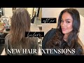 GREAT LENGTHS HAIR EXTENSIONS &amp; TESTING NEW MAKEUP | Beauty&#39;s Big Sister