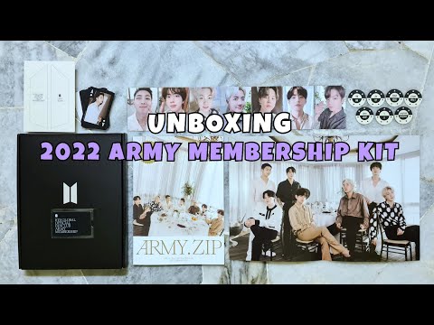 2022 BTS 방탄소년단 Global Official Fanclub 9th ARMY Membership