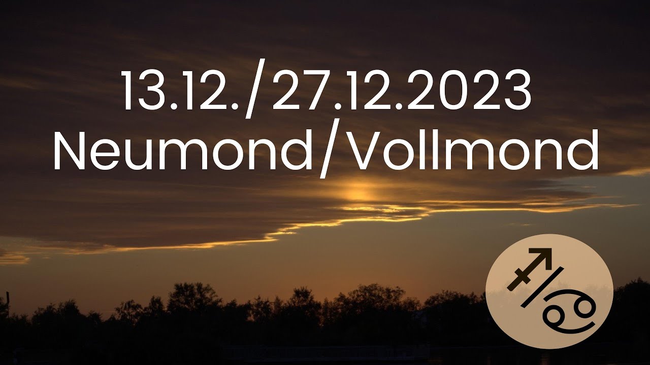 Mutige Schritte mit großer Wirkung Neumond/Vollmond Schütze/Krebs