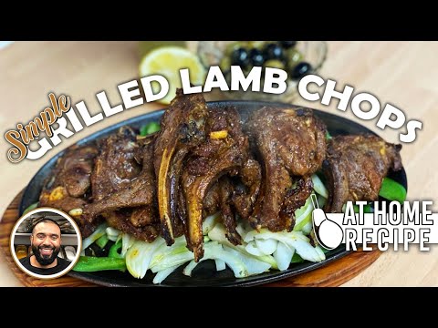 HOW TO GRILL LAMB CHOPS | SIMPLE RECIPE ANYONE CAN MAKE AT HOME | TENDER JUICY SUCCULENT MEAT...