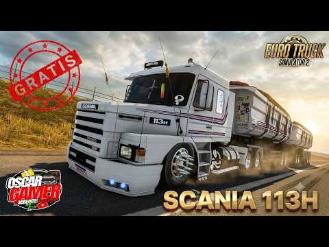 FREE MOD DOWNLOAD - ETS 2 1.60 - SCANIA 113H - ELITE DA RODAGEM MAP - LINK IN DESCRIPTION